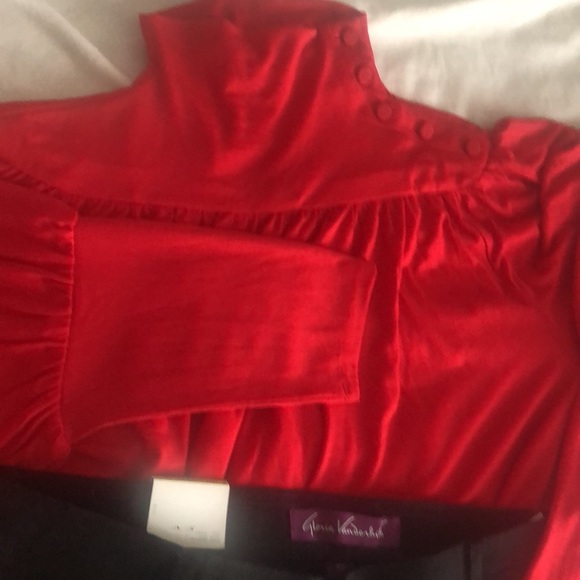 Ann Taylor Tops - Ann Taylor Mock turtleneck w/ side collar buttons